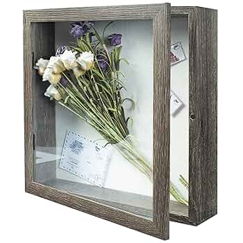 フレーム　額 Amazon.co.jp: Telarana 額縁 写真立て 標本箱 シャドウボックス